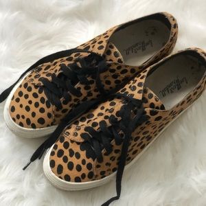 Loeffler Randall Cheetah Print Platform Sneakers